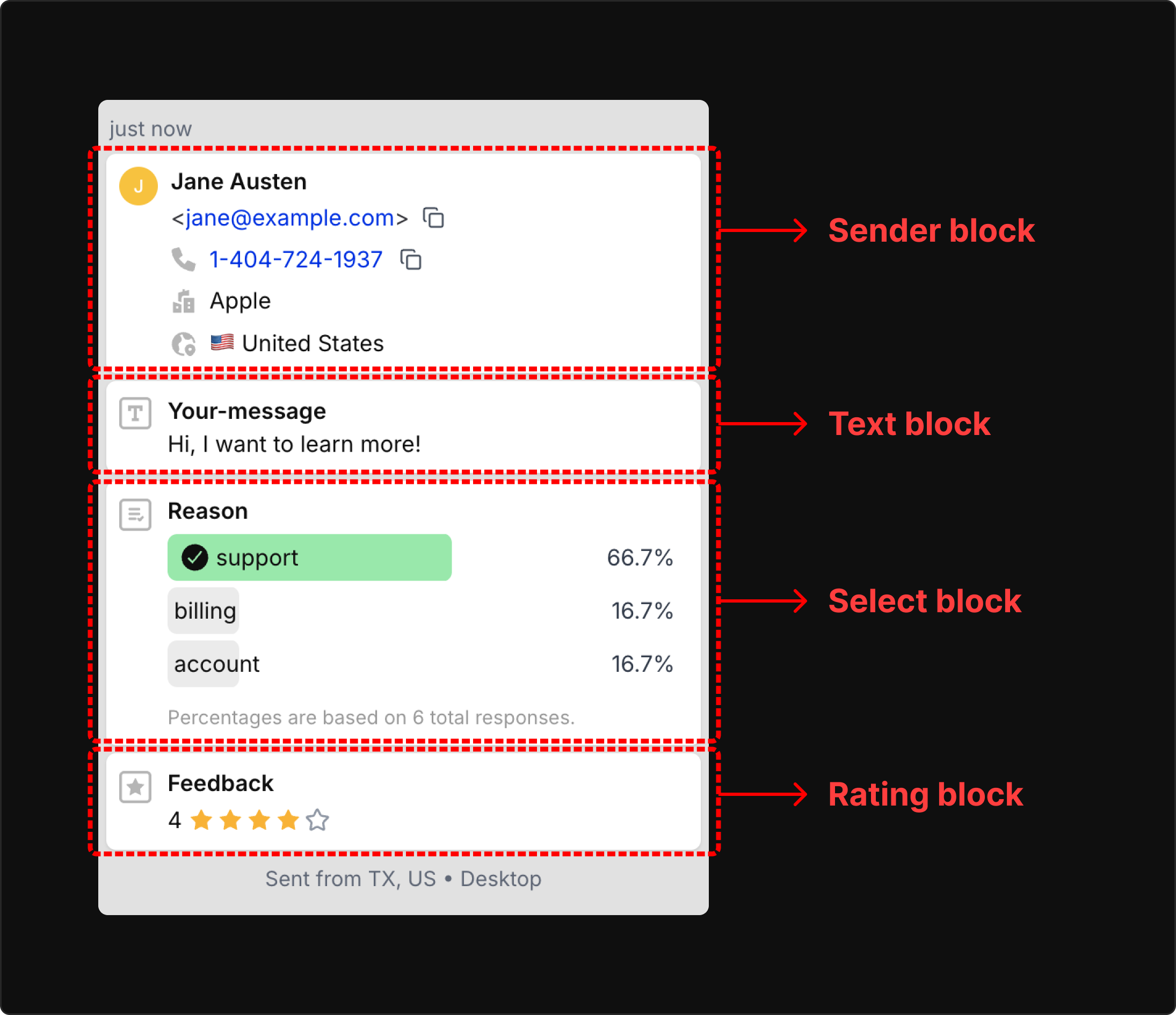 Form Block Example